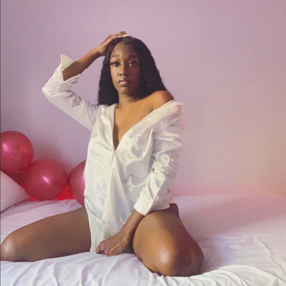 Femme luxe shirt dress